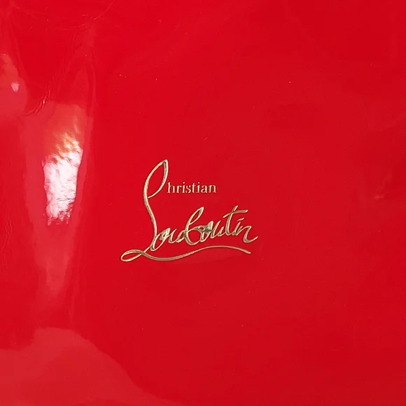 Christian Louboutin Red Cosmetic Bag - Picture 9 of 11